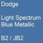 Preview: Dodge, Light Spectrum Blue Metallic, B2 / JB2.